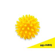 Rehabiq Masážní míček ježek žlutý, 6 cm