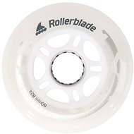 Rollerblade Moonbeams Led WH 80/82A (4pcs), White - Wheels