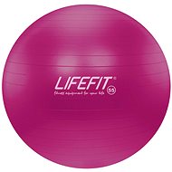 Gymnastický míč Lifefit anti-burst 55 cm, bordó