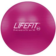 Lifefit anti-burst 85 cm, bordó - Gymnastický míč