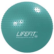Lifefit Massage ball 55 cm, tyrkysový - Gymnastický míč