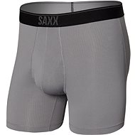 SAXX QUEST BOXER BRIEF FLY dark charcoal II L - Boxer Shorts