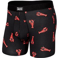 SAXX UNDERCOVER BOXER BR FLY oh snap-black L - Boxer Shorts