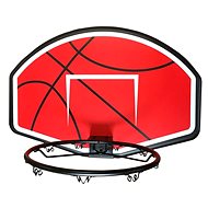 Sedco koš + síťka 80*58cm červená - Basketbalový koš