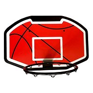 Sedco + koš + síťka 110*70cm červená - Basketbalový koš