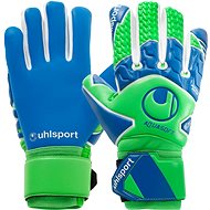 Uhlsport Aquasoft HN modrá/zelená/bílá - Brankářské rukavice