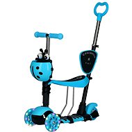 Kids scooter 3in1 BERUŠKA with LED wheels, blue
