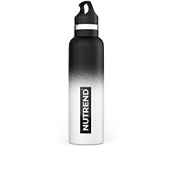 Nutrend nerezová 750 ml Bíločerná - Sportovní láhev