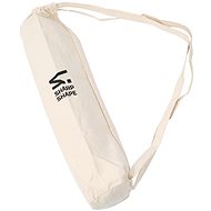 Sharp Shape Canvas Yoga bag beige - Taška