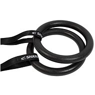 Sharp Shape Gymnastic rings black - Gymnastické kruhy