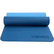 Podložka na cvičení Stormred Yoga mat 8 Double blue - Podložka na cvičení
