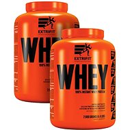 Extrifit 100% Whey Protein 2 + 2 kg ovocný shake