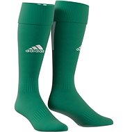 Adidas Performance SANTOS SOCK 18, zelená/bílá, EU 40 - 42 - Štulpny