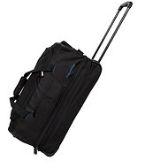 Travelite Basics Wheeled duffle S Black/blue - Cestovní taška