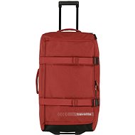 Travelite Kick Off Wheeled Duffle L Red - Cestovní taška