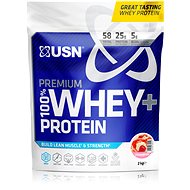 USN 100% Premium Whey Bag, 2000g, jahoda - Protein