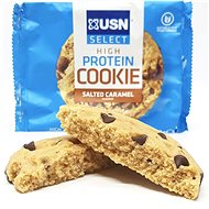 USN Protein Cookie, 12 koláčků po 60g, salted caramel - Sušenky