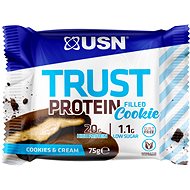 Proteinová tyčinka USN Trust Filled Cookie, 75g