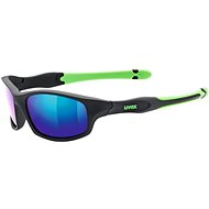 Cyklistické brýle Uvex sportovní brýle 507 black m.gr/mir.green