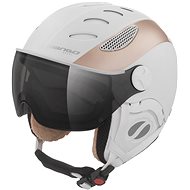 Mango Cusna VIP Bílá/Prosecco Mat - Lyžařská helma