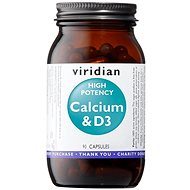 Viridian High Potency Calcium & D3 90 capsules - Calcium