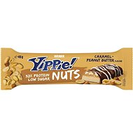 Weider Yippie NUT 45g, Caramel peanut butter - Proteinová tyčinka