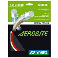 Yonex Aerobite, 0,67mm, 10m, WHITE/RED - Badmintonový výplet