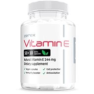 Zerex Vitamin E v přírodní formě, 60 kapslí - Vitamín E