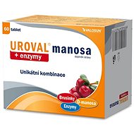 Uroval Manosa + Enzymes 30 Tablets - D-manosa