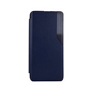 TopQ Pouzdro Samsung S21 FE Smart View knížkové modré 70371