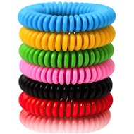 Surtep Repelentní náramek proti komárům a klíšťatům 200 ks mix barev - Mosquito Repellent Bracelet