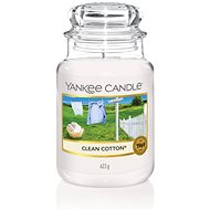 YANKEE CANDLE Classic velký Clean Cotton 623 g - Svíčka