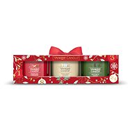YANKEE CANDLE Christmas Gift Set Sampler in Glass 3×49g