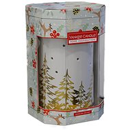 YANKEE CANDLE Christmas Gift Set Aroma Lamp, 4× Tea Light Candle