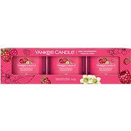 YANKEE CANDLE Set Red Raspberry Sampler 3× 37 g - Svíčka