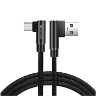 Swissten Arcade textilní datový kabel USB/microUSB 1.2m černý - Datový kabel