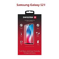 Ochranné sklo Swissten Case Friendly pro Samsung Galaxy S21 černé