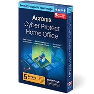 Zálohovací software Acronis Cyber Protect Home Office Essentials pro 5 PC na 1 rok (elektronická licence) - Zálohovací software