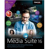 Cyberlink Media Suite 16 Ultimate (elektronická licence) - Kancelářský software
