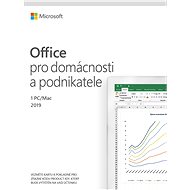 Microsoft Office 2019 pro domácnosti a podnikatele CZ (elektronická licence)