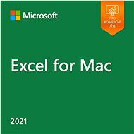 Microsoft Excel LTSC for Mac 2021 (elektronická licence) - Kancelářský software