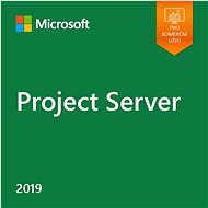 Kancelářský software Microsoft Project Server 2019 (elektronická licence)