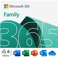 Office Software Microsoft 365 Family CZ (BOX)