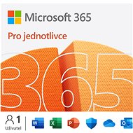 Kancelářský software Microsoft 365 pro jednotlivce CZ (BOX)
