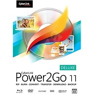 Cyberlink Power2GO Deluxe 11 (elektronická licence) - Kancelářský software