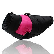 Surtep Zimní vesta černo růžová 4XL - Obleček pro psy