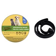 Surtep Antiparazitní obojek pro psy a kočky Herbal černý