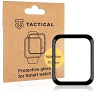 Ochranné sklo Tactical Glass Shield 5D sklo pro Apple Watch 4/5/6/SE 44mm Black - Ochranné sklo