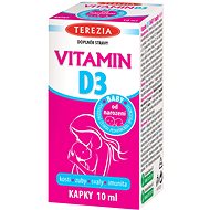 TEREZIA VITAMIN D3 BABY od 1.měsíce 400 IU 10ml - Vitamín D