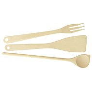Vařečka TESCOMA Sada 3 ks - vařečka, obracečka, vidlička WOODY 637418.00 - Vařečka